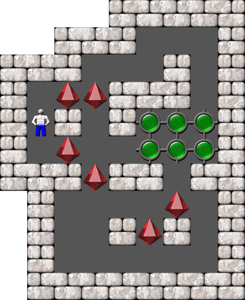 Sokoban Kevin 17 level 12